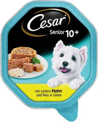 Produktbild von Vital 10+ mit Huhn-Stückchen und Reis, 150 g