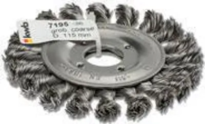 Obrázok produktu pre kwb 719536, Drôtený kotúč, 2,2 cm, 11,5 cm, 0,5 mm, Kov, Kameň, Kov