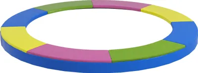 Produktbild von SPORTNOW kryt hrany trampolíny Ø305 cm ochrana hrany trampolíny s UV ochranou příslušenství k trampolínám odolné proti povětrnostním vlivům náhradní díly k zahradním trampolínám barevné