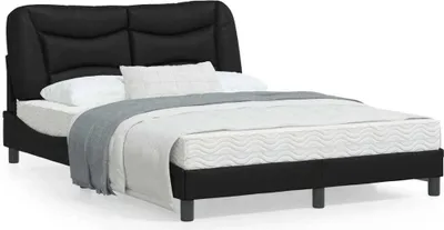 Immagine prodotto di Maison Exclusive - Struttura letto con luci LED, senza materasso "Hvar" Nero 120x200 cm