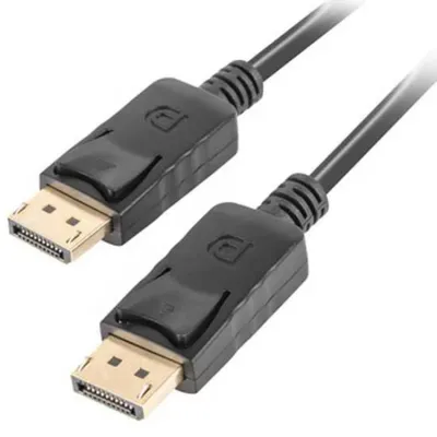 Produktbild von LANBERG DISPLAYPORT M/M 19 PIN V1.2 Kabel 1m 4K schwarz