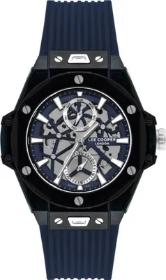Produktbild von Herrenuhr LEE COOPER LC07975.399 in marineblau - ein modisches Geschenk.