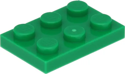 Immagine prodotto di Piastre Lego® 2x3 3021 - 10 pezzi verdi