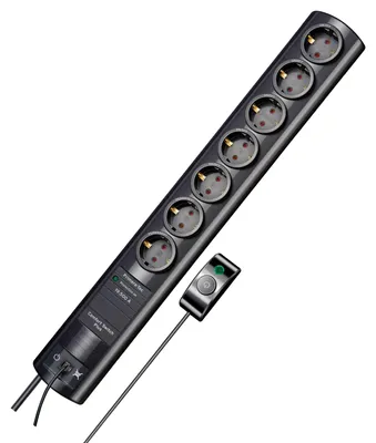 Produktbild von Brennenstuhl 1153300467, 7 AC-Ausgänge, Typ F, 230 V, 16 A, 3500 W, Typ F