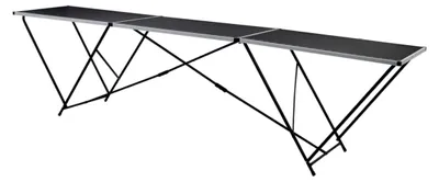 Produktbild von Faltbarer Tapeziertisch aus MDF und Aluminium, 300 x 60 x 78 cm