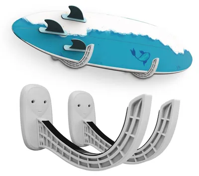Image de Support pour planches de surf | Fixation murale pour planches de surf et paddleboards