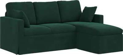 Immagine prodotto di vidaXL Divano verde scuro 178 x 134 x 80 cm in velluto