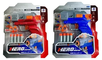 Zdjęcie produktu dla Pistolet z piankowymi pociskami MIX - SWEDE