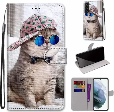 Image de Étui en similicuir pour Samsung Galaxy S22 Plus 5G, motif 6