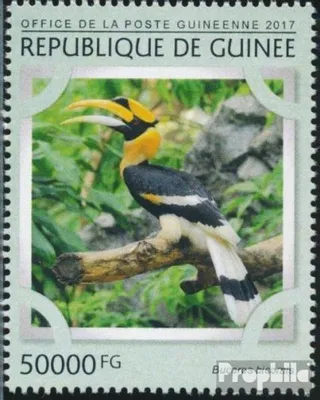 Produktbild von Briefmarken Guinea 2017 Mi 12205 (kompl. Ausgabe) postfrisch Nashornvögel