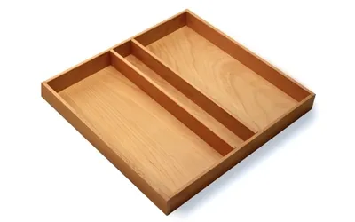 Produktbild von Mehrzweckeinsatz BUCHE 60er Schubl. B 508 x T 479 mm passend für Grass Nova 16 mm Schubladen