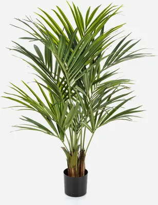 Produktbild von artplants.de Künstliche Kentia Palme Omayra, buschig, 140cm - Kunststoff Palme