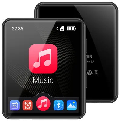 Image de Lecteur MP3 Bluetooth 5.0 avec 16 Go de mémoire, son Hi-Fi, radio FM et podomètre