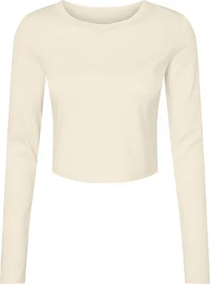 Produktbild von Bella WomenŽs Micro Rib Long Sleeve Baby Tee