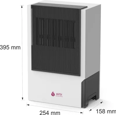 Produktbild von Luftentfeuchter BLOCK, 3 l/Tag Entfeuchtungsleistung, 2 l Behälter, für Räume bis 20 m²
