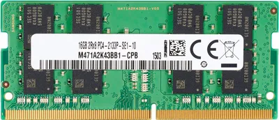Imagen del producto de HP, 8 GB de memoria DDR4, 2666 MHz, 8 GB, 1 x 8 GB, DDR4, 2666 MHz, SO-DIMM de 260 pines