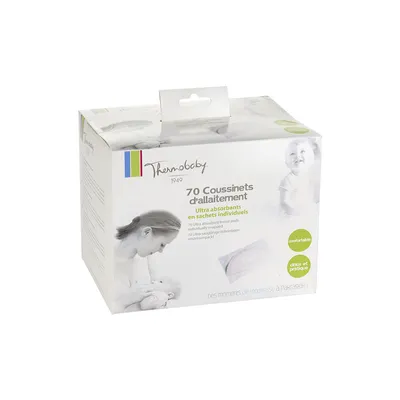 Obrázok produktu pre THERMOBABY Hygienické prsné vložky /60 ks