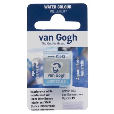 Image de Van Gogh | Aquarelle napje Interference Wit 843