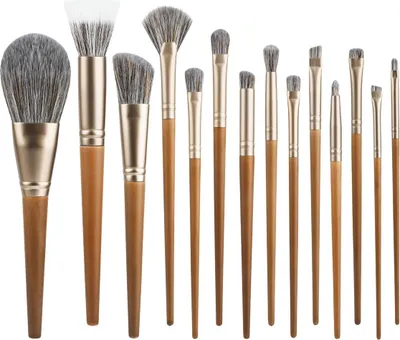 Produktbild von Walnut Makeup Brush Set