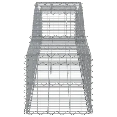 Produktbild von Gabione mit Hochbogen 400x50x40/60 cm Verzinktes Eisen