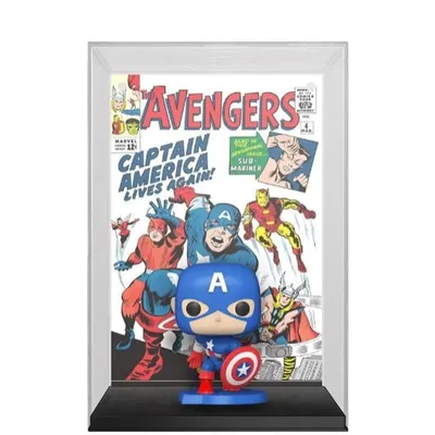 Obrázek produktu pro Marvel POP! Comic Cover Vinyl Figur Avengers #4 (1963) 9 cm