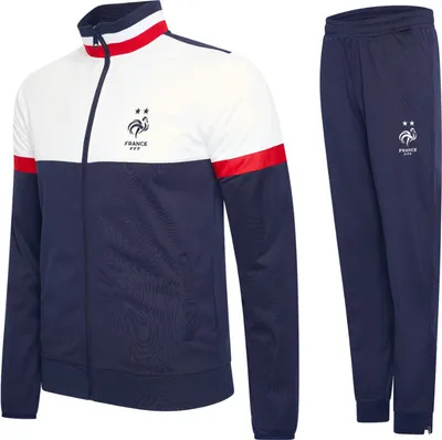 Produktbild von Dětská tepláková souprava France - 152 - 2024-2025 - Sportovní kombinéza - Fotbal - Modrá