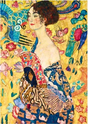 Produktbild von Gustave Klimt - Lady with Fan, 1918 BlueBird 1 000 pcs