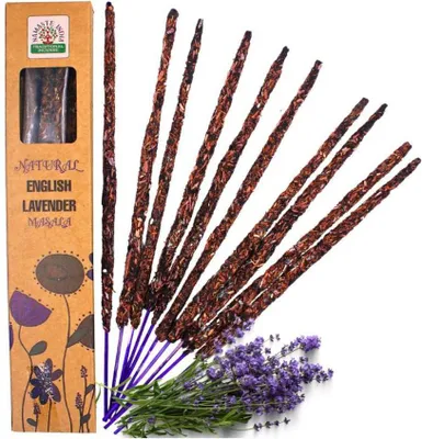 Produktbild von Natürliche botanische Räucherstäbchen Masala Lavendel