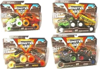 Obrázok produktu pre Monster Jam MNJ VHC Dragon vs Sparkle Smash GML, Monster truck, 3 rok / roky, Viacfarebný