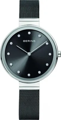 Produktbild von Bering Damen Uhr Armbanduhr Slim Classic - 12034-102 Meshband