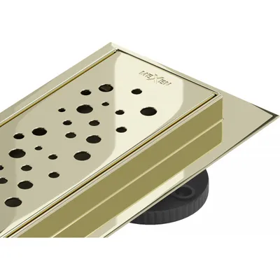 Obrázek produktu pro Mexen Flat M12 lineární odtok 70 cm, Zlatá - 1521070-15