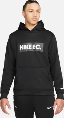 Produktbild von Nike M Nk Df Fc Libero Hoodie Black/White/White L