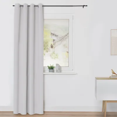 Produktbild von Lichtblick Verdunklungsgardine mit Ösen, Blickdichter Vorhang weiß, 140 x 245 cm (B x L)