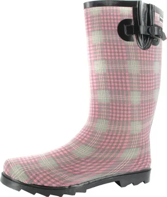 Produktbild von Intex Kautschuk-Gummistiefel in Übergrößen Pink Caroline 14100 große Damenschuhe