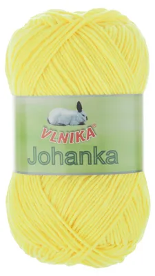 50g Strickgarn Johanka hellgelb
