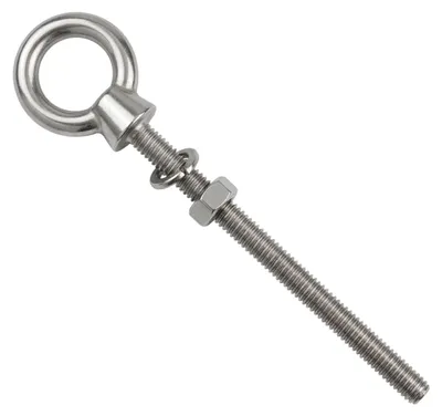 Produktbild von Ringschraube für Auge Mit Gewinde M8X60 Mit Muttern Edelstahl A4