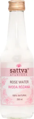 WODA RÓŻANA KOSMETYCZNA 250 ml - SATTVA (AYURVEDA)