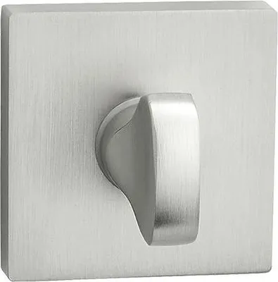Immagine prodotto di Rosette quadrate per WC, placche per maniglie porte interne, satinato, Zambia