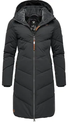 Productafbeelding van Ragwear dames winterjas Rebelka, waterdicht en veganistisch