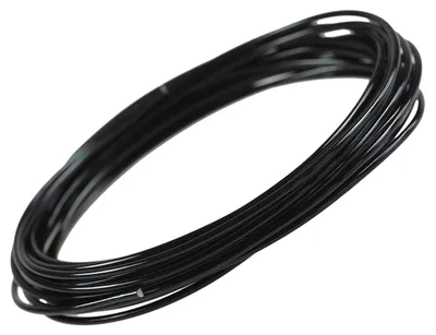 Aludraht Aluminiumdraht, 2 mm schwarz