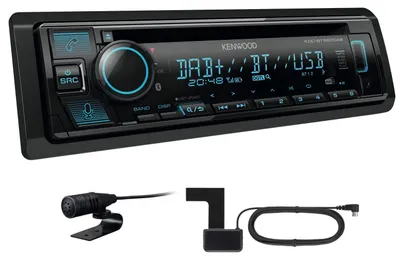 Produktbild von Kenwood KDC-BT560DAB, Schwarz, 1 DIN, 50 W, 4.0 Kanäle, 50 W, CD-R, CD-RW