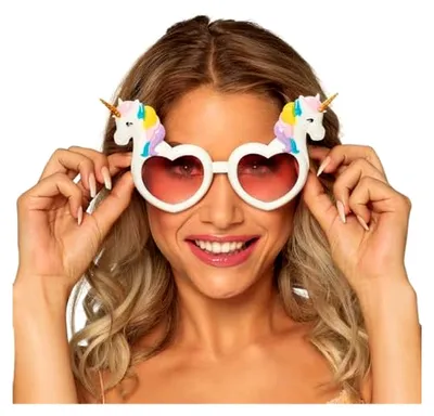 Produktbild von Einhorn Partybrille, Spaßbrille für Fotobox und Mottoparty