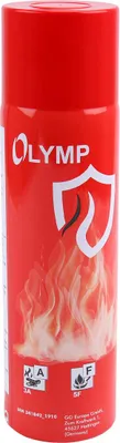 Zdjęcie produktu dla Olympia 7070 Olymp Feuerlöschschaum/-Spray im 12er Display            rot