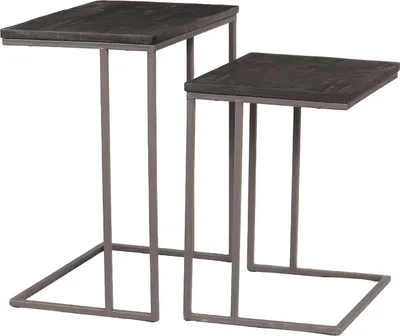 Produktbild von Beistelltisch 2-er Set 63 x 56 x 36 cm