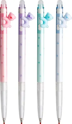 Produktbild von Radierbarer Kugelschreiber PASTEL BEARS 0,5MM 0829 A'12