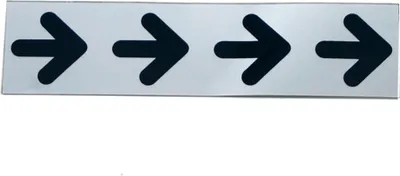 Produktbild von GRÄWE Türschild / Piktogramm "-->-->-->-->"