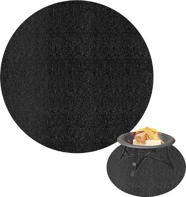 Image de Brasero d'extérieur, noir, pour la terrasse et l'été