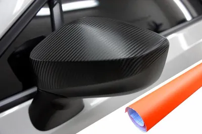 Image de Design Folie Orange Mat, pour de nombreux véhicules, miroir de qualité supérieure, boîtier de rétroviseur, capuchon