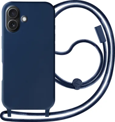 Immagine prodotto di Avizar, custodia rigida-morbida Soft Touch per Apple iPhone 16, blu notte