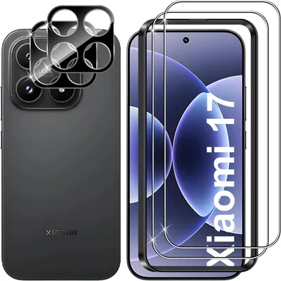 Produktbild von 2X Schutzglas ( Display + Kamera ) für Xiaomi 17 Display Full Hartglas Panzerglas 9H